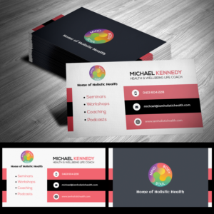Business Card Design by Bhairav for Home of Holistic Health | Design: #14910645