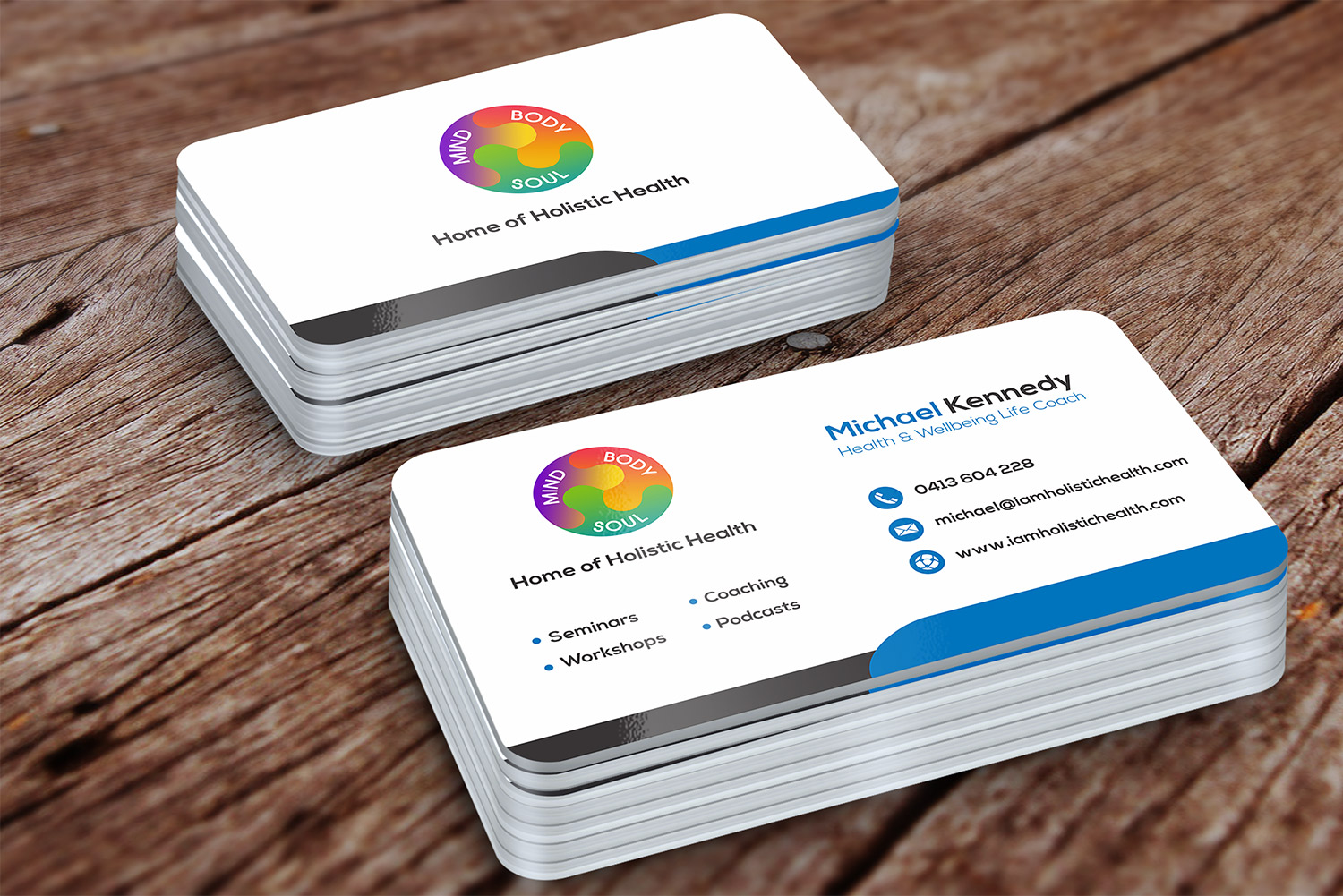 Business Card Design by Bhairav for Home of Holistic Health | Design #14910757