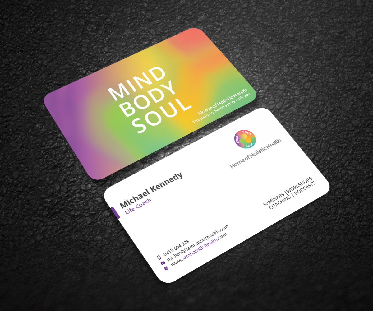Business Card Design by Graphic Flame for Home of Holistic Health | Design #14774523
