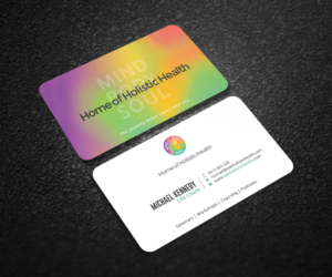 Business Card Design by Graphic Flame for Home of Holistic Health | Design: #14774524