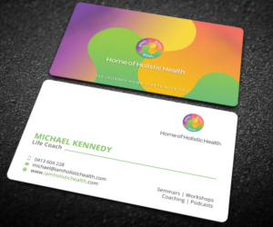 Design de Carte de Visite par Graphic Flame pour Home of Holistic Health | Design : #14774532