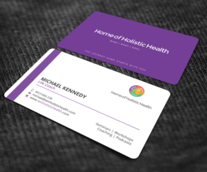 Business Card Design by Graphic Flame for Home of Holistic Health | Design: #14774536