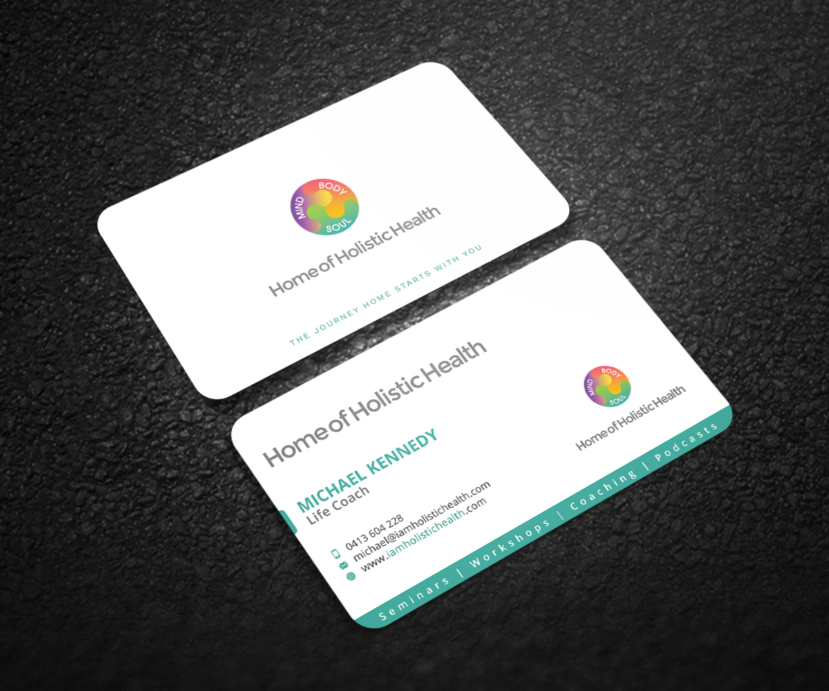 Business Card Design by Graphic Flame for Home of Holistic Health | Design #14774547