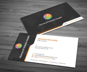 Business Card Design by Graphic Flame for Home of Holistic Health | Design: #14774548