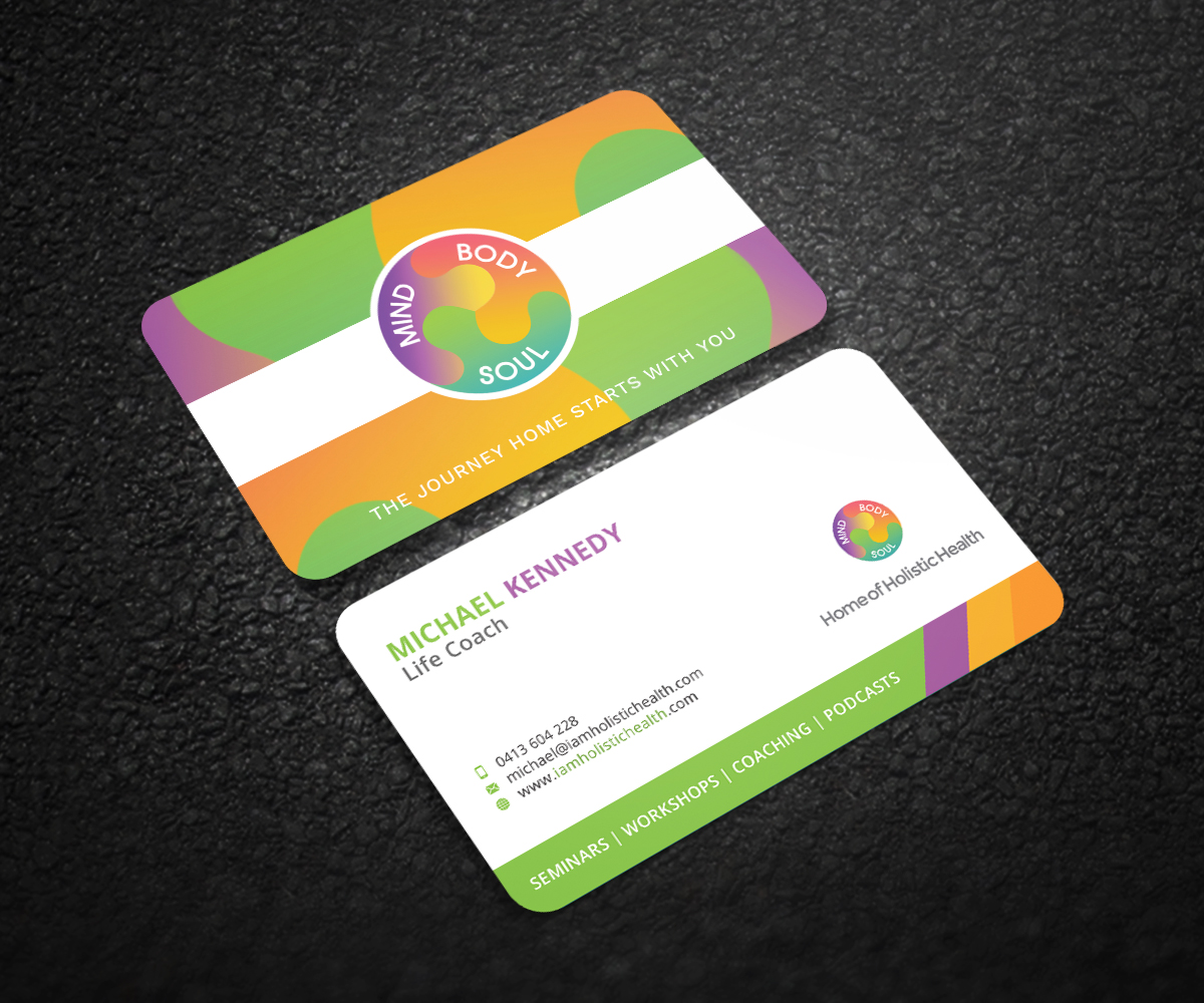 Business Card Design by Graphic Flame for Home of Holistic Health | Design #14774549