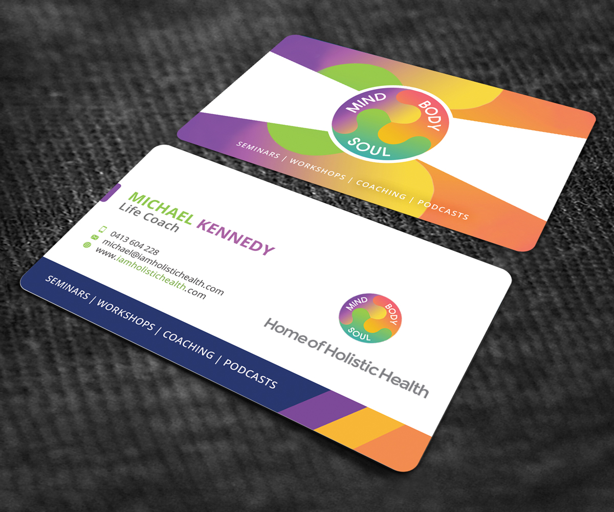 Business Card Design by Graphic Flame for Home of Holistic Health | Design #14774550