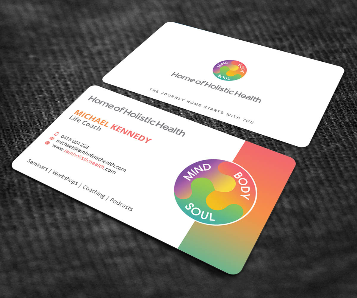 Business Card Design by Graphic Flame for Home of Holistic Health | Design #14774557