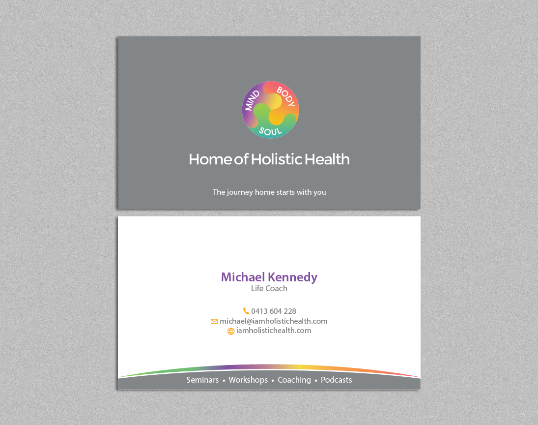 Business Card Design by design_C. for Home of Holistic Health | Design #14773573