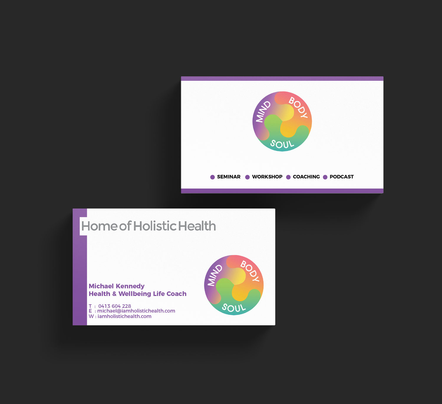 Business Card Design by NK Graphics for Home of Holistic Health | Design #14790259
