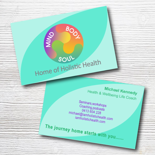 Business Card Design by MGC creazioni grafiche for Home of Holistic Health | Design #14816003