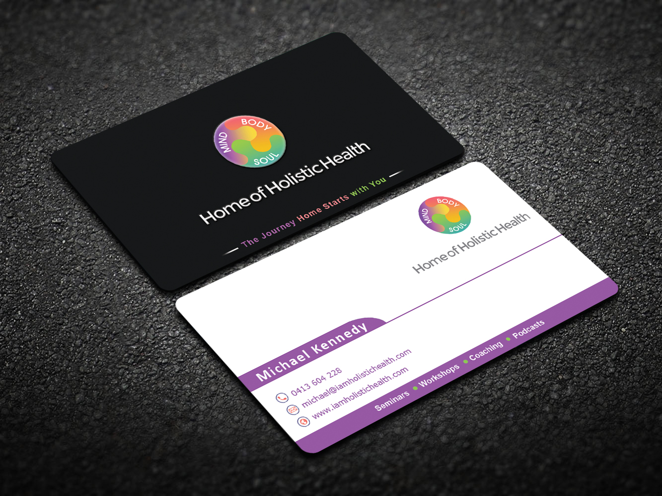 Business Card Design by Imagine Box for Home of Holistic Health | Design #14904483