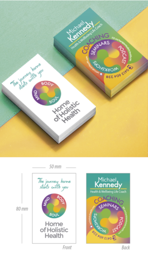 Business Card Design by vctrbrgs89 for Home of Holistic Health | Design: #14912963