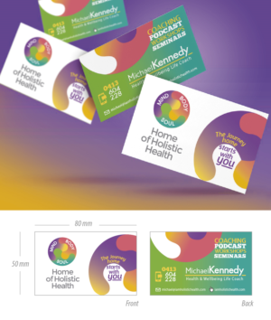 Business Card Design by vctrbrgs89 for Home of Holistic Health | Design: #14915908