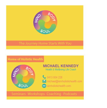 Business Card Design by karinebusinesssolutions for Home of Holistic Health | Design #14912480