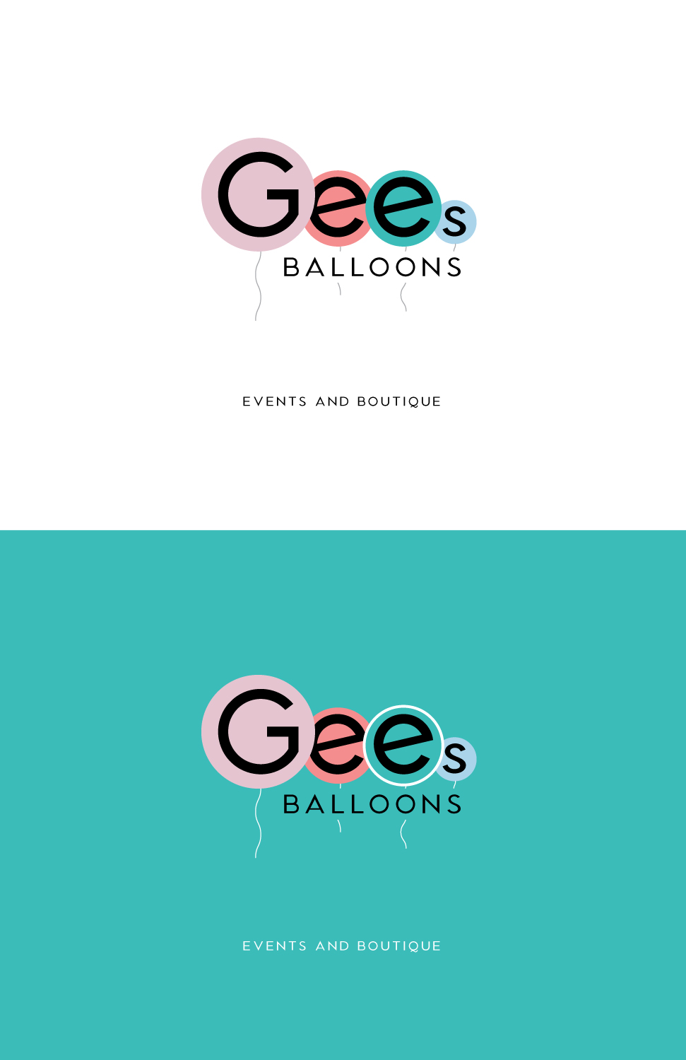 Logo Design by KatiePhillips for Gee's Balloons  | Design #14662325