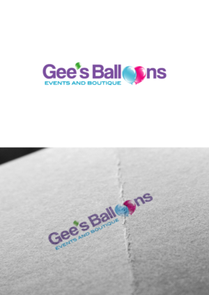 Design de Logo par The Marble Peach pour Gee's Balloons  | Design : #14610249