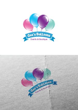 Design de Logo par The Marble Peach pour Gee's Balloons  | Design : #14696824