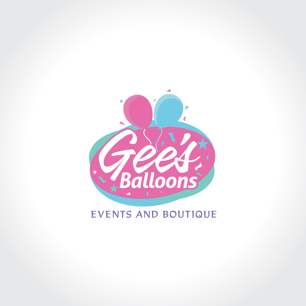 Logo Design by Sujit Banerjee for Gee's Balloons  | Design #14601756