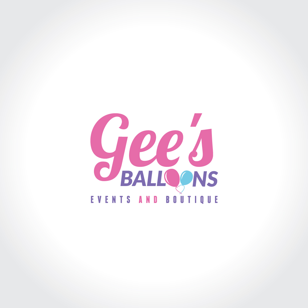 Logo Design by Sujit Banerjee for Gee's Balloons  | Design #14601757