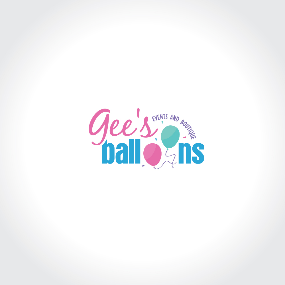 Logo Design by Sujit Banerjee for Gee's Balloons  | Design #14601758