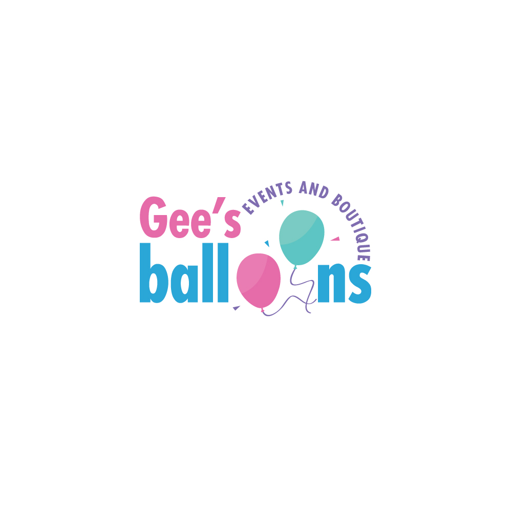 Logo Design by Sujit Banerjee for Gee's Balloons  | Design #14669152