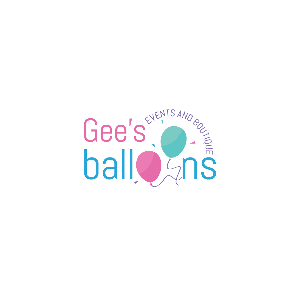 Logo Design by Sujit Banerjee for Gee's Balloons  | Design #14669154