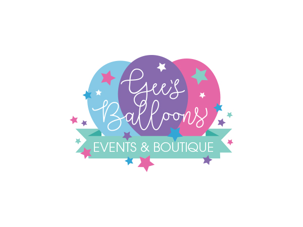 Logo Design by designshart for Gee's Balloons  | Design #14610390