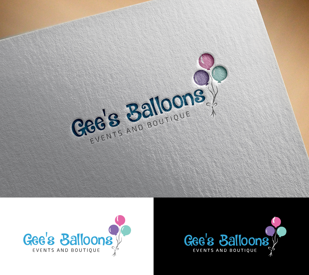 Design de Logo par creativewave pour Gee's Balloons  | Design #14703491