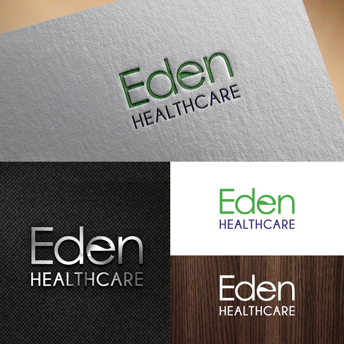 Diseño de Logo por webeezine para Eden Healthcare | Diseño #14615070