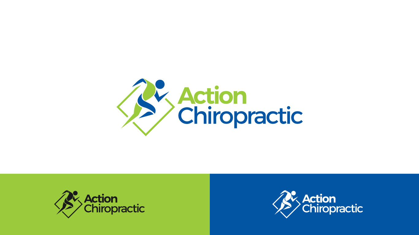 Logo Design by IMD-HUB for action chiropractic inc | Design #14602235