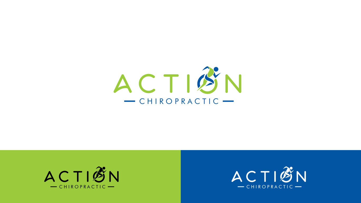 Logo Design by IMD-HUB for action chiropractic inc | Design #14618682