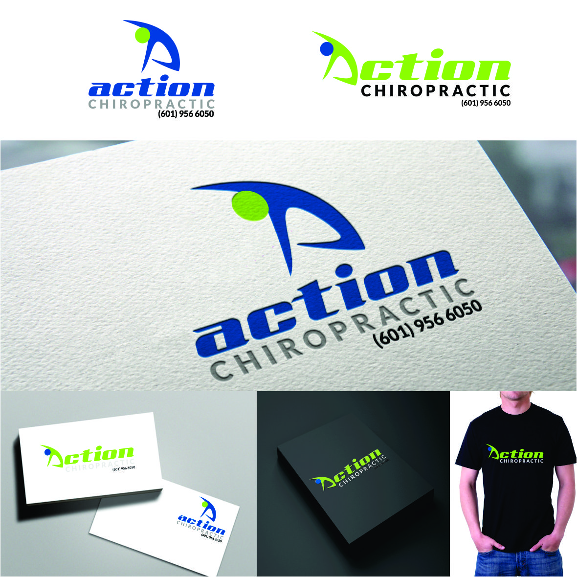 Logo Design by Arham Hidayat for action chiropractic inc | Design #14606607