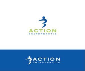 Action Chiropractic, (601) 956 6050 | Diseño de Logo por Salina R