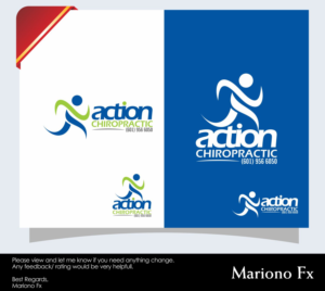 Diseño de Logo por Mariono Fx para action chiropractic inc | Diseño: #14602297