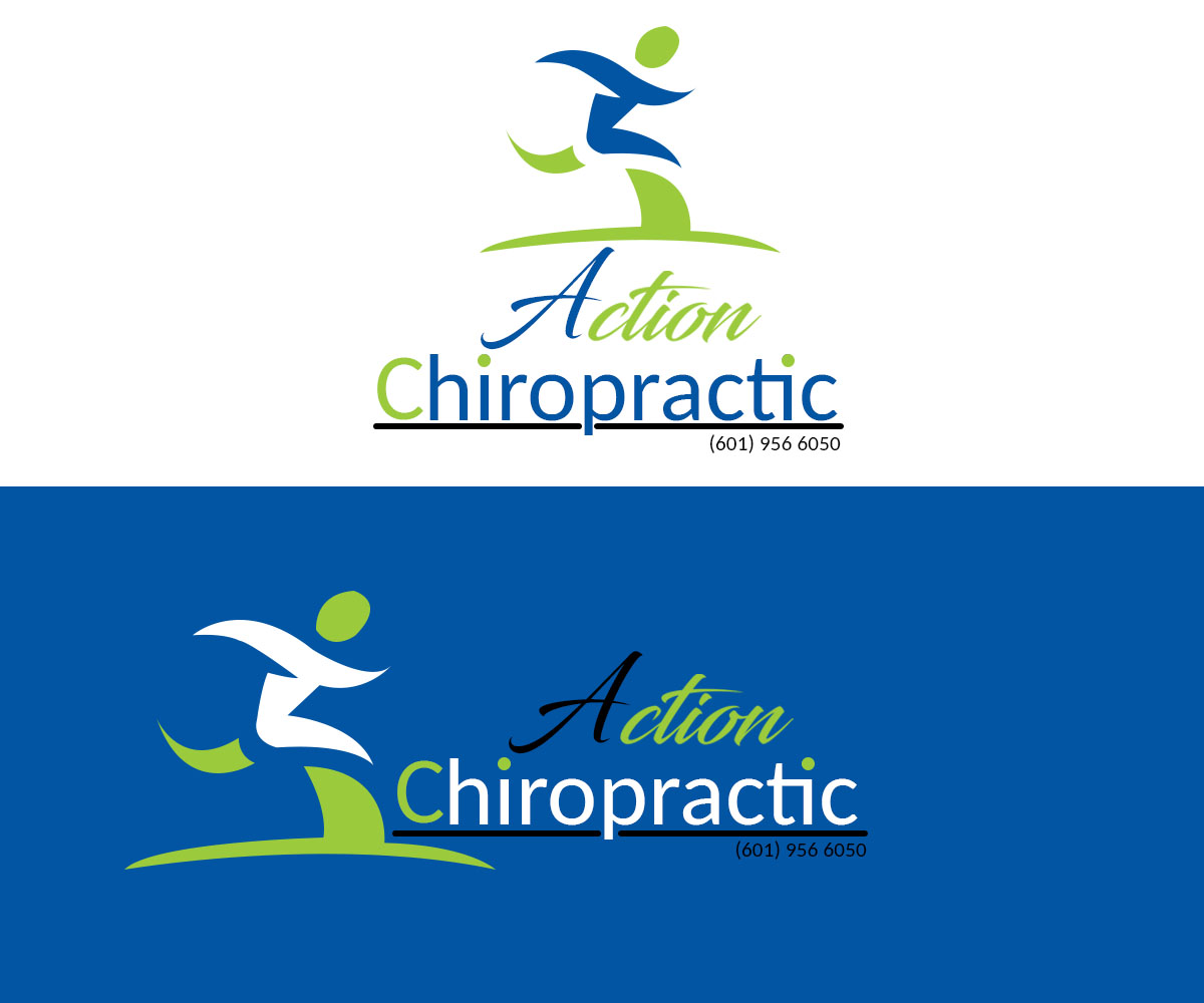 Logo Design by jamellamarijacinto for action chiropractic inc | Design #14602088