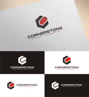 Logo Design by MKR for Cornerstone General Automotive  | Design: #14607915