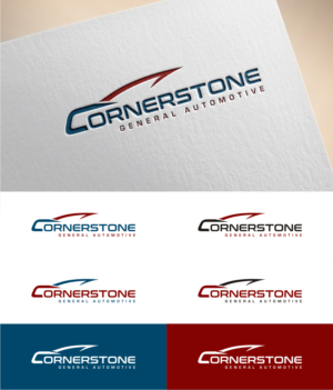 Logo Design by MKR for Cornerstone General Automotive  | Design: #14625802