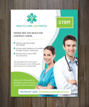 Logo Design by alex989 for healthcarejobportal.com | Design: #14601474