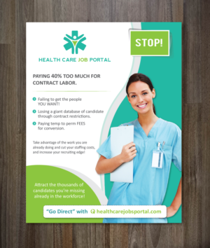 Logo Design by alex989 for healthcarejobportal.com | Design: #14601476