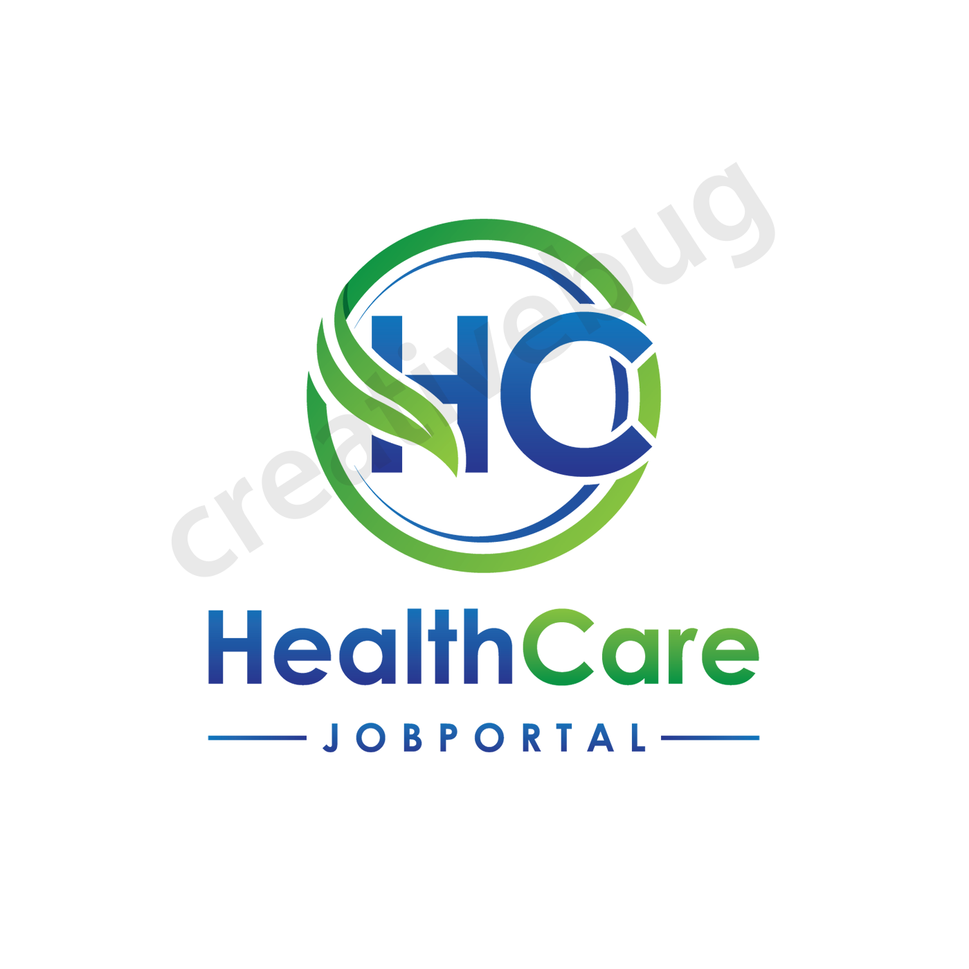 Logo Design by creative.bugs for healthcarejobportal.com | Design #14886421