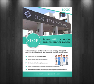 Logo Design by aspiremedia for healthcarejobportal.com | Design: #14608064