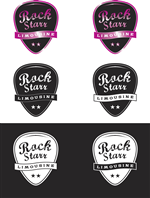 Logo Design by Alistair Lawson for ROCKSTARR LIMOUSINE | Design #35567