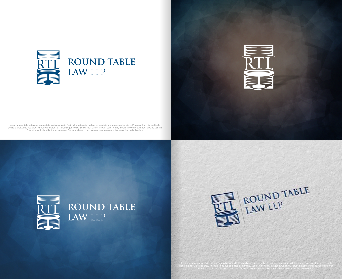 Logo Design by artswolf for Round Table Law LLP | Design #14730311