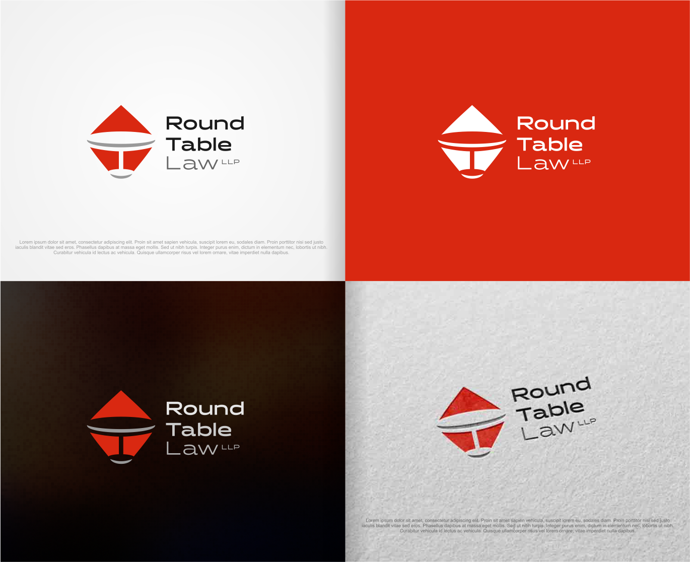 Logo Design by artswolf for Round Table Law LLP | Design #15281324