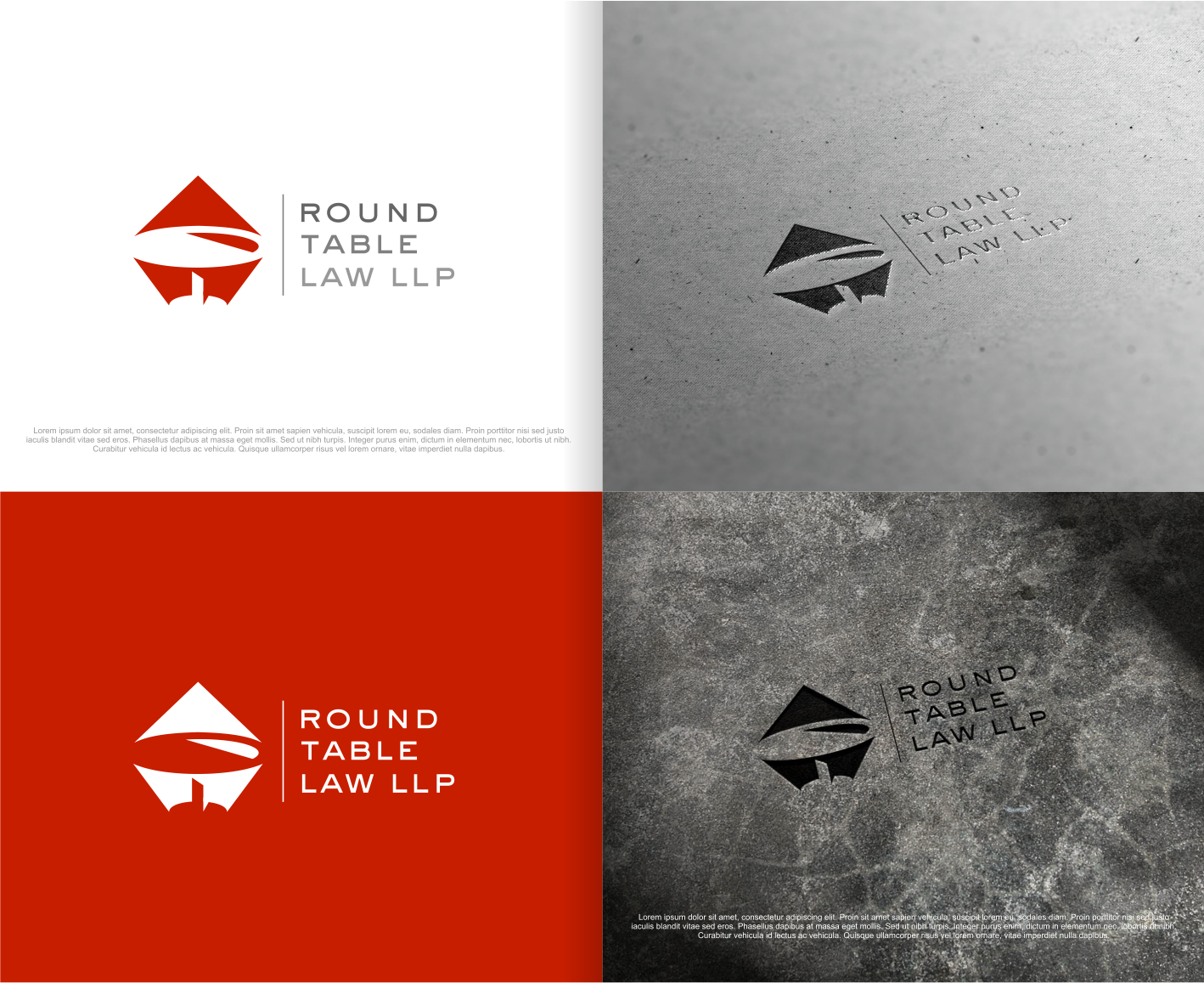 Logo Design by artswolf for Round Table Law LLP | Design #15366953