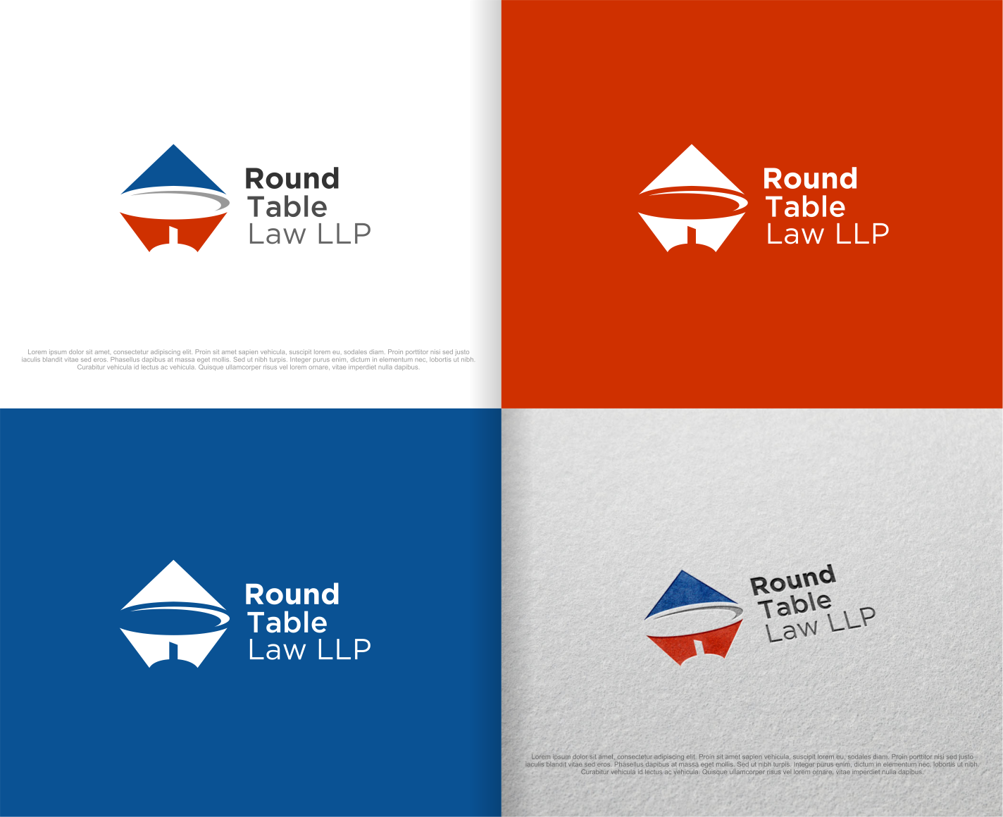 Logo Design by artswolf for Round Table Law LLP | Design #15366955