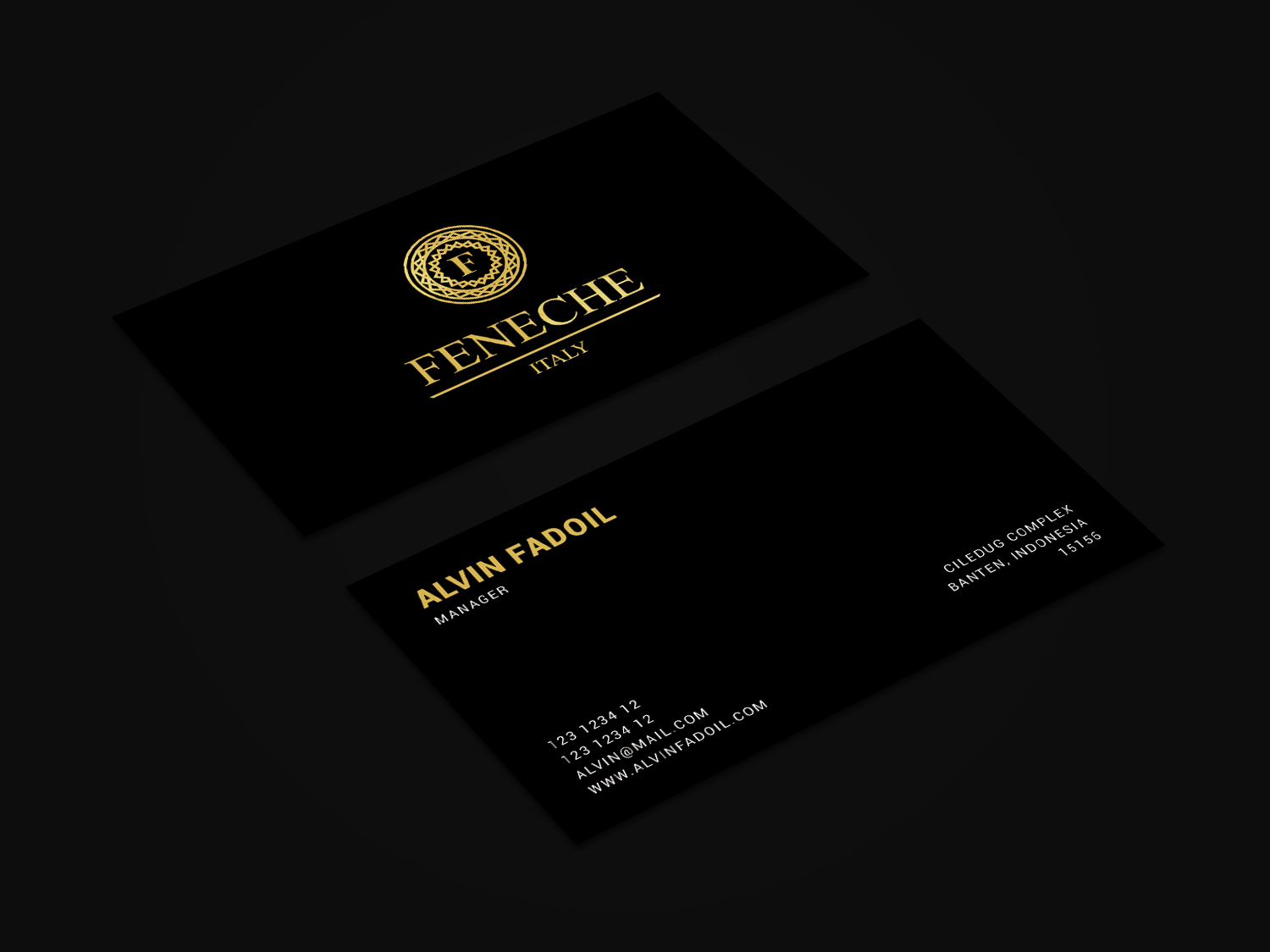 Business Card Design by alvinfadoil for this project | Design #14599356