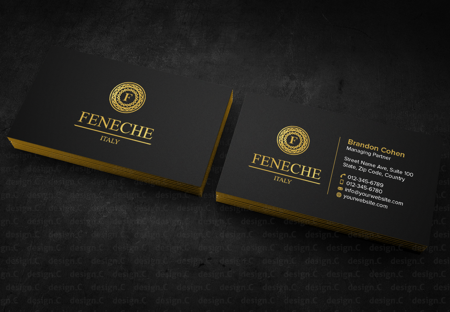 Business Card Design by design_C. for this project | Design #14618797