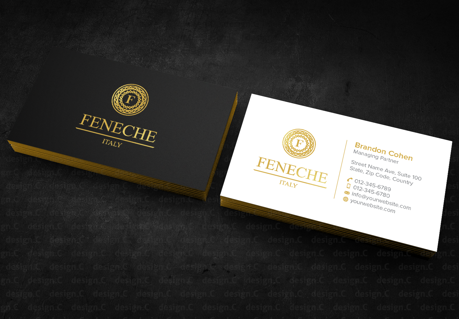 Business Card Design by design_C. for this project | Design #14618800