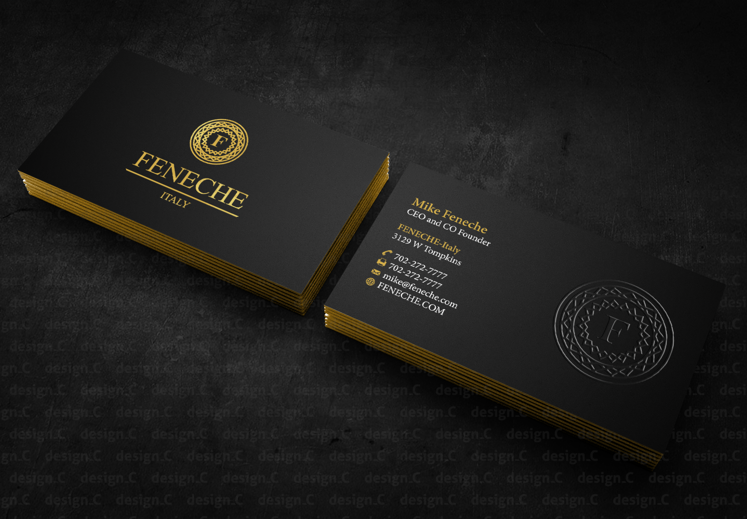 Business Card Design by design_C. for this project | Design #14622960